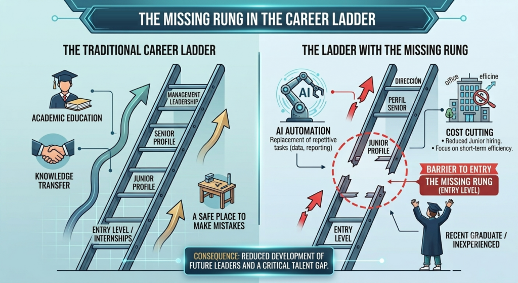The missing rung in the career ladder